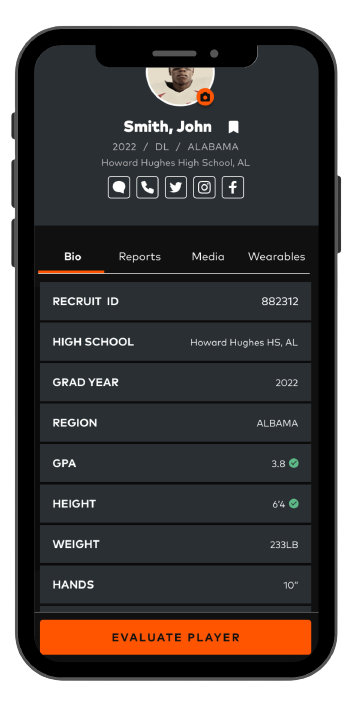 View Prospect Details