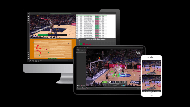 Catapult Pro Video suite for basketball