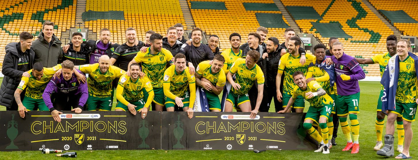 Club de football de Norwich City : champions