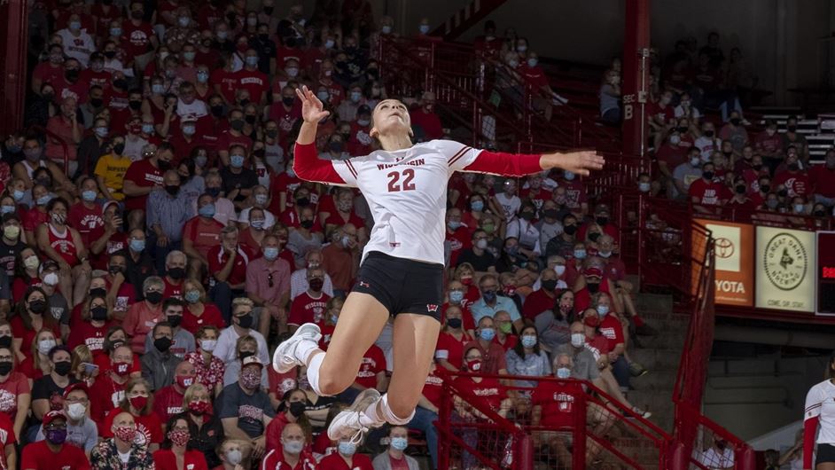 Frauen-Volleyballprogramm der University of Wisconsin: Verwenden von PlayerLoad