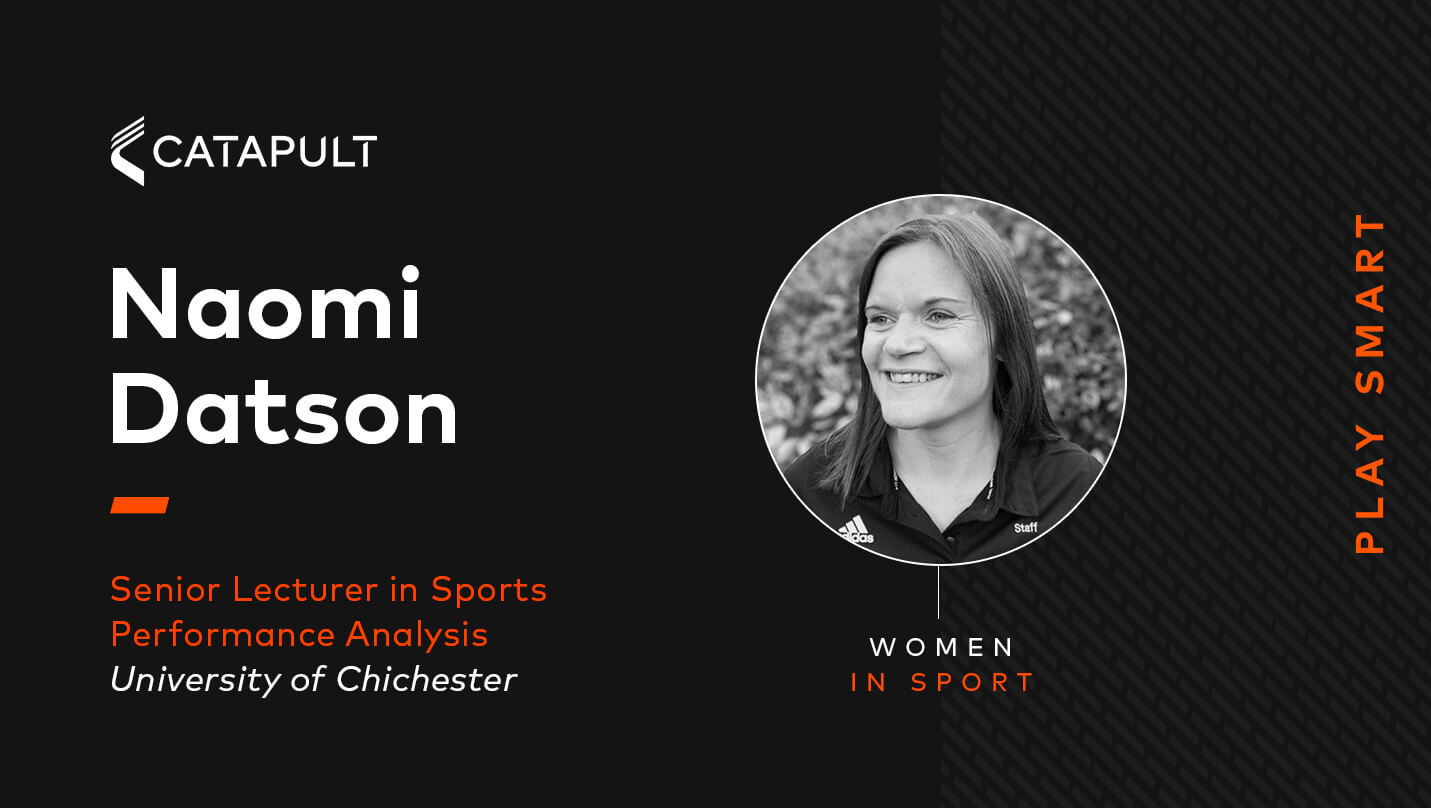 Women in Sport Naomi Datson, Senior Lecturer in Sports Performance