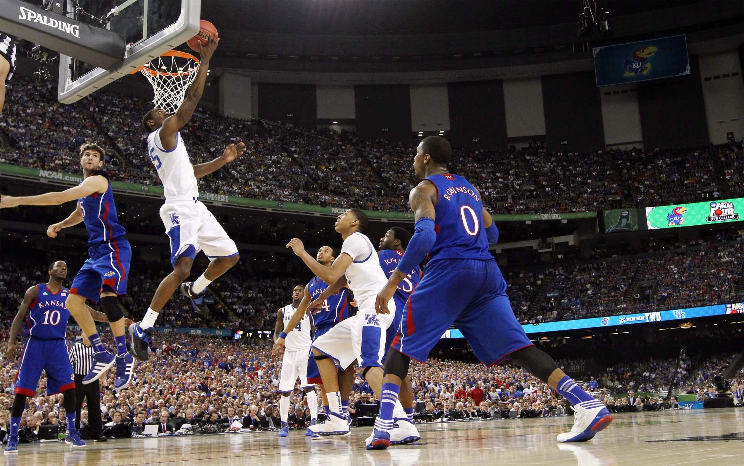 2012 | UK men's basketball, Final Four, New Orleans Superdome, April 2, 2012, Anthony Davis, National Champions, 2012 NCAA Champions, Kansas men's basketball,