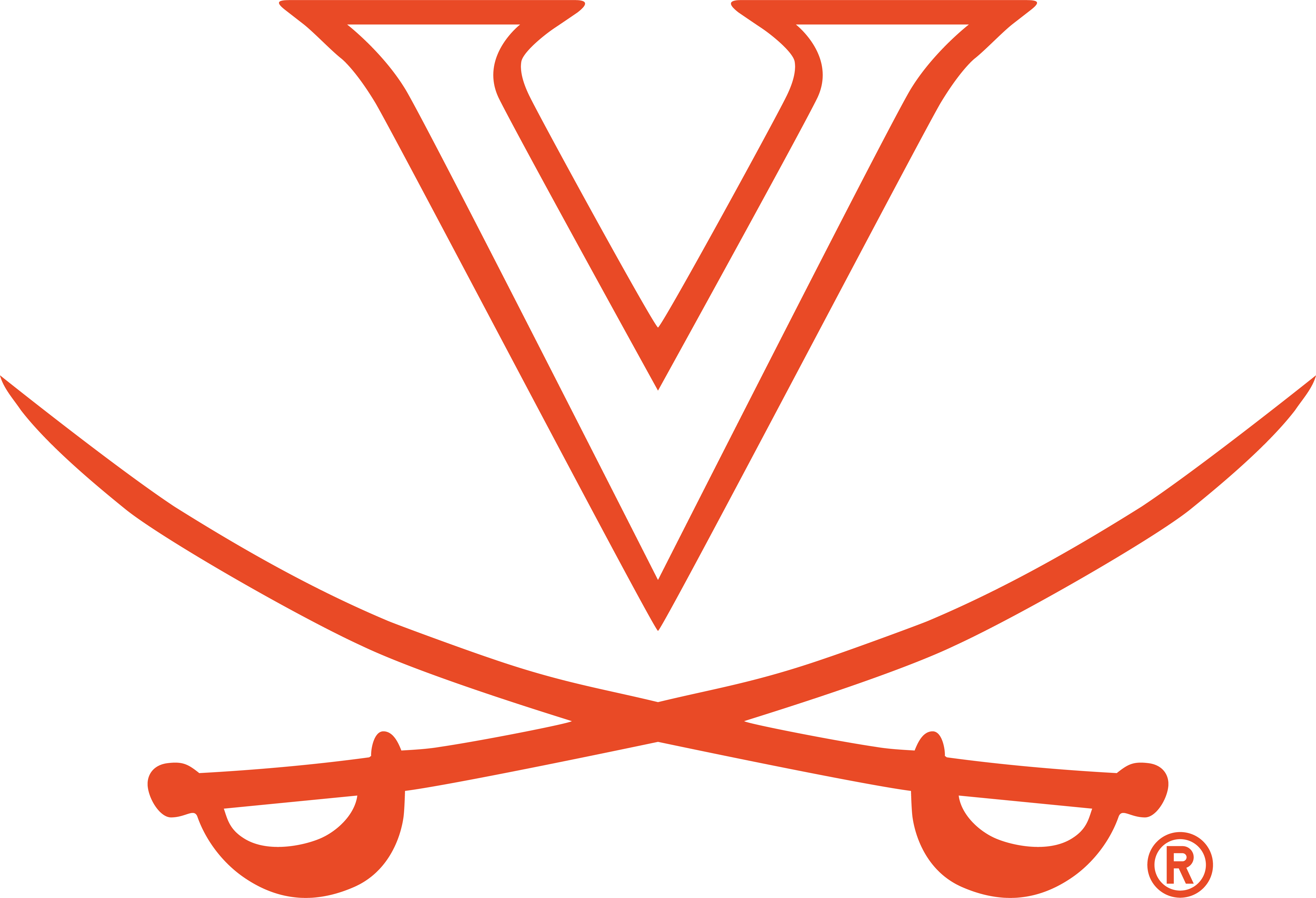 Basketball-Logo der University of Virginia