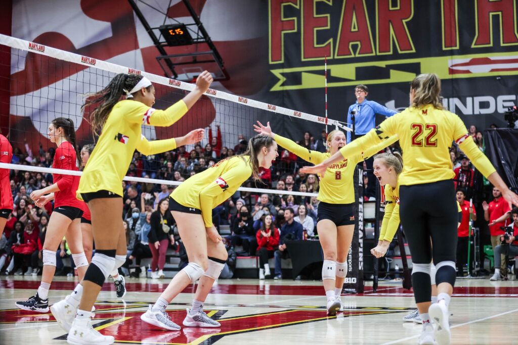 Frauen-Volleyball der University of Maryland