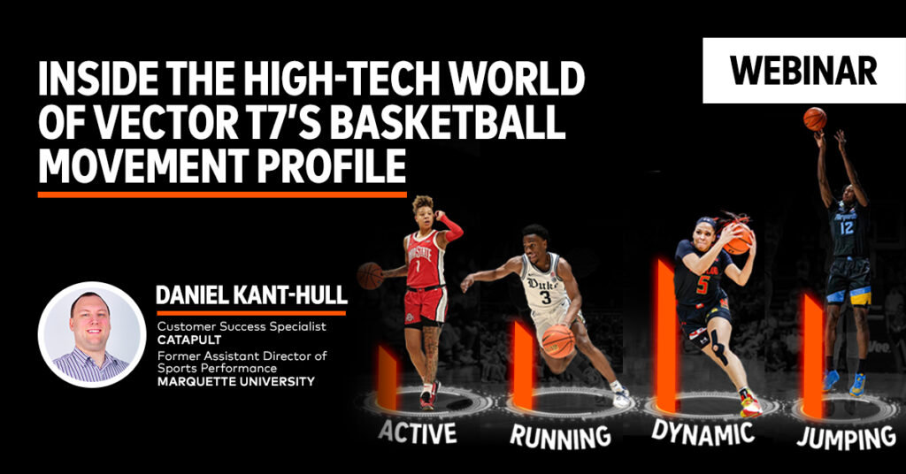 Webinar – Basketball-Bewegungsprofil: Ein Einblick in die High-Tech-Welt von Vector T7