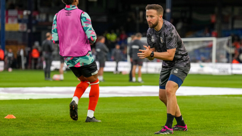 Jefe de Rendimiento de Luton Town, Jared Roberts-Smith