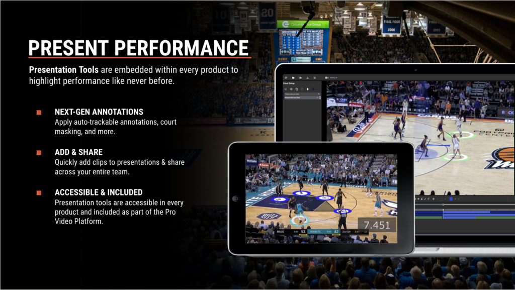 Basketball Pro Video Suite: более умные инструменты для презентаций, экономящие время