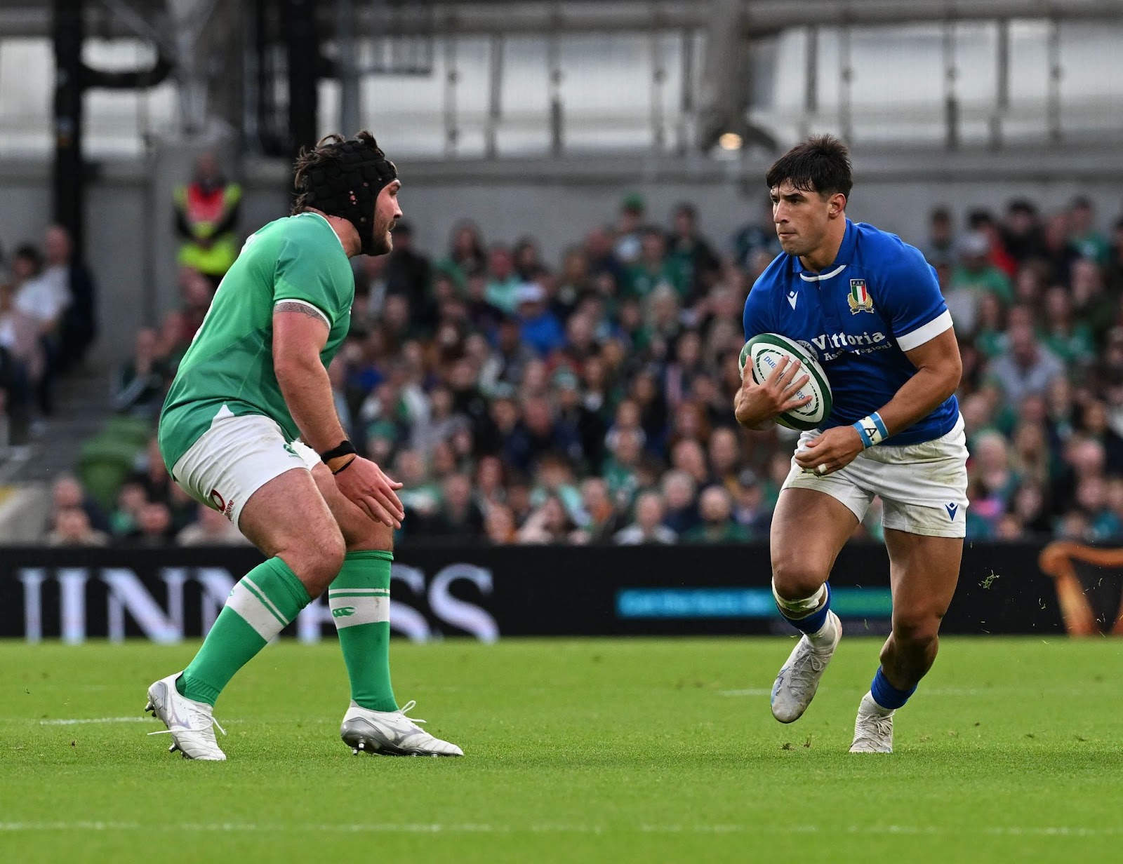 Italien Rugby gegen Irland Rugby Union