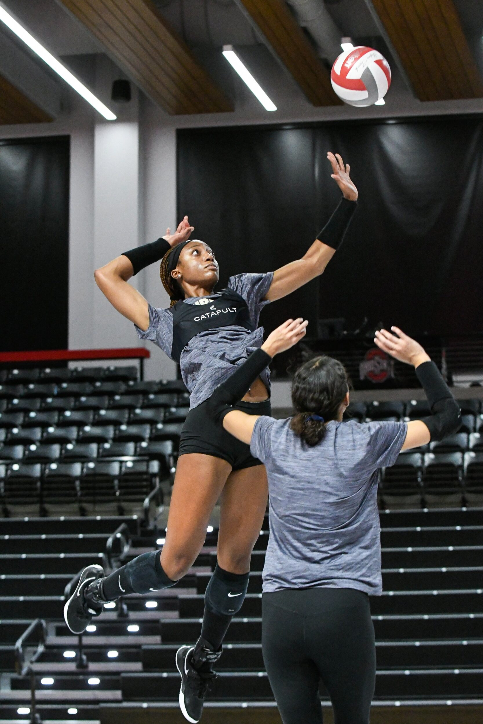 Technical tactical skills in volleyball catapult