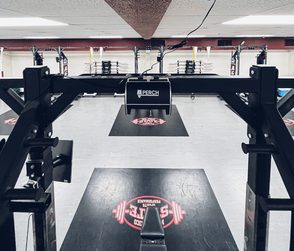 perch una rastrelliera per pesi alla NMSU (New Mexico State University)