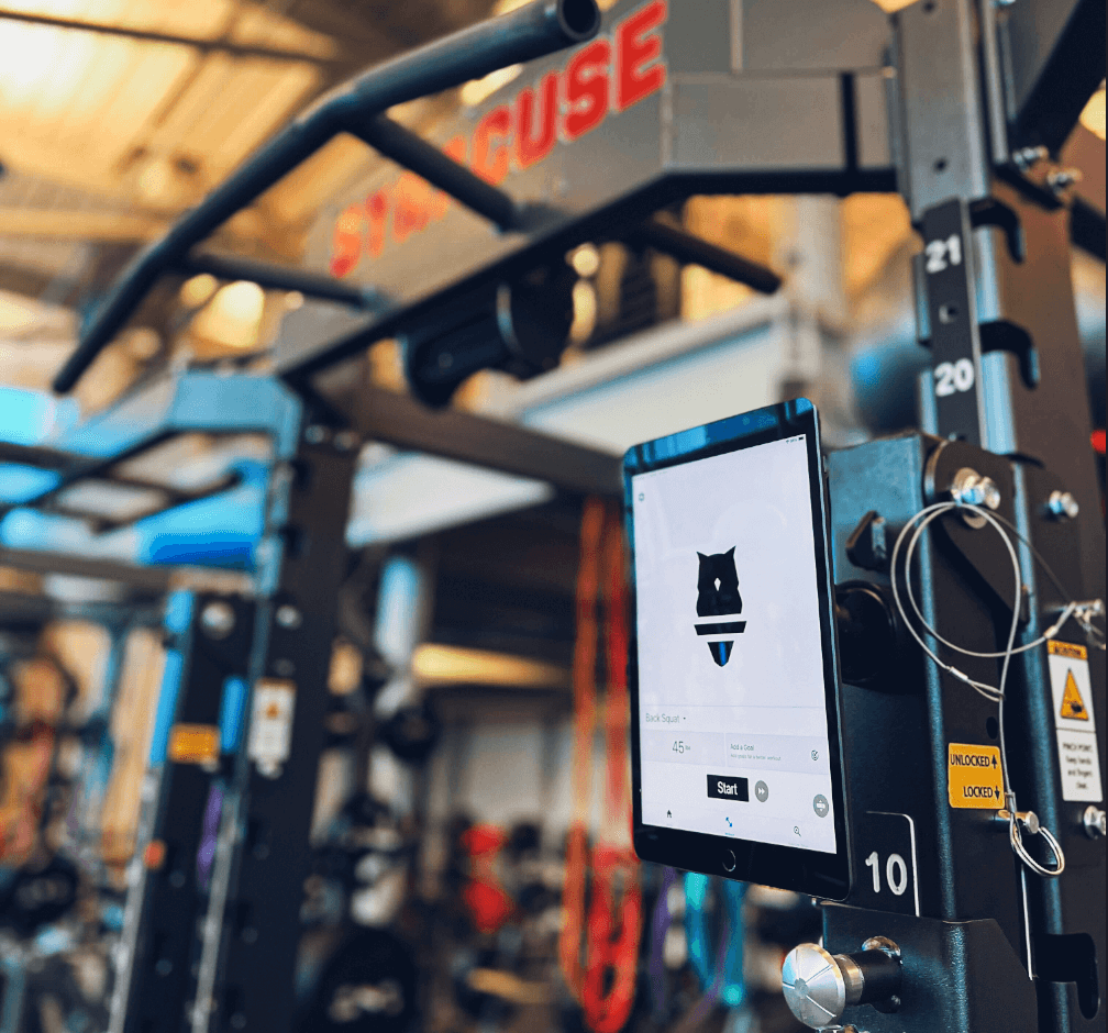 Perch tabletta a súlyemelő állványon Syracuse-ban